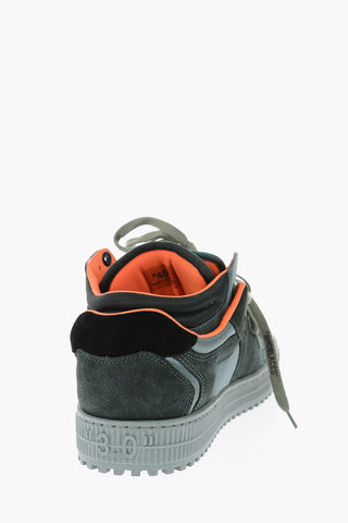 Lace-up OFF COURT Suede Sneakers