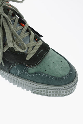 Lace-up OFF COURT Suede Sneakers