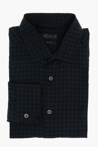 ID Gingham Cotton SLIM FIT Shirt