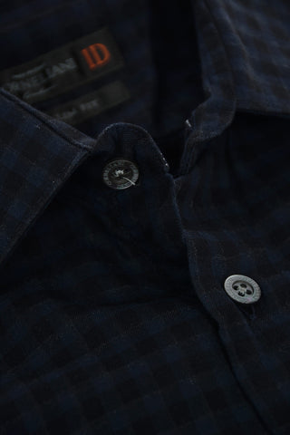 ID Gingham Cotton SLIM FIT Shirt