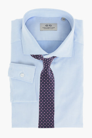 CC COLLECTION Camicia SLIM FIT in Cotone Oxford con Collo Francese