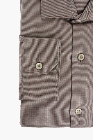 ID Standard Collar SLIM FIT Twill Cotton Shirt