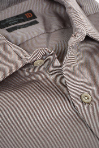 ID Standard Collar SLIM FIT Twill Cotton Shirt