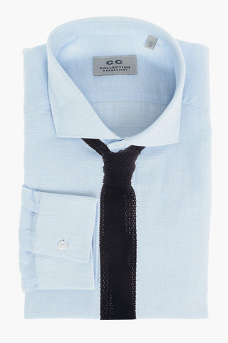 CC COLLECTION Standard Collar Cambric Cotton Shirt