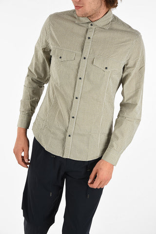ID Snap Button Cotton Saharan Shirt