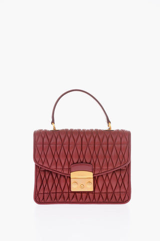 Quilted Leather METROPOLIS COMETA Shoulder Bag