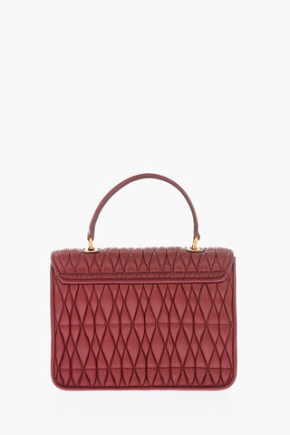Quilted Leather METROPOLIS COMETA Shoulder Bag