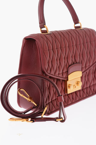 Quilted Leather METROPOLIS COMETA Shoulder Bag