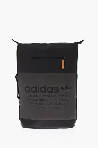 Reflective Printed NMD DAY Rubberized Fabric Backpack