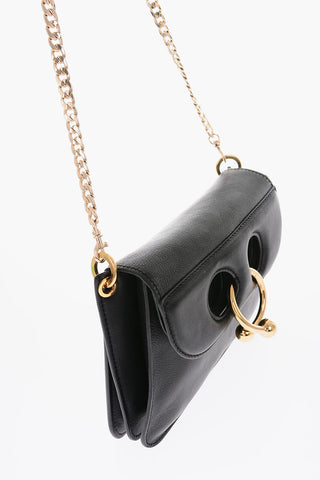 Leather MINI PIERCE Shoulder Bag