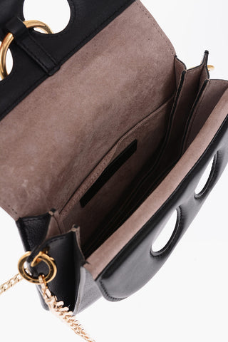 Leather MINI PIERCE Shoulder Bag