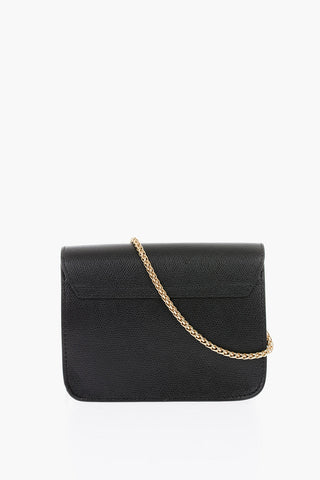 Lizard Printed Leather METROPOLIS Shoulder Bag