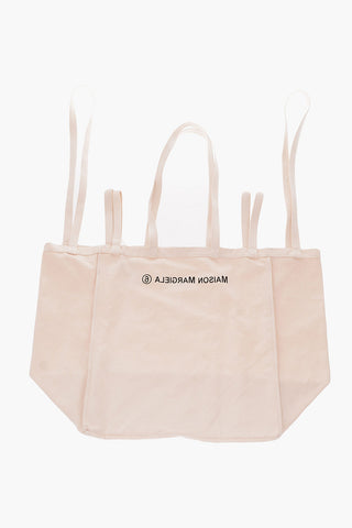 MM6 Multi-handle Canvas Shopper Bag