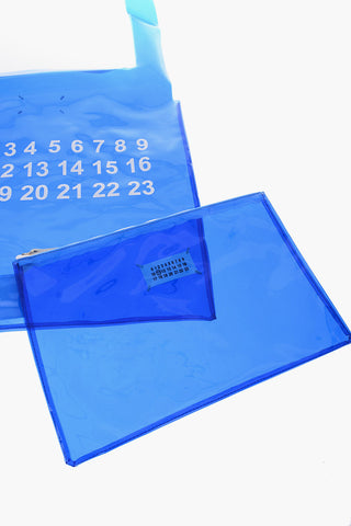 MM11 Clear PVC Tote Bag with Removable Inner Clutch