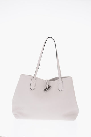 Textured Leather ROSEAU Tote Bag