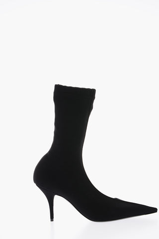 Stretchy KNIFE Sock Boots 9cm