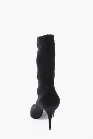 Stretchy KNIFE Sock Boots 9cm