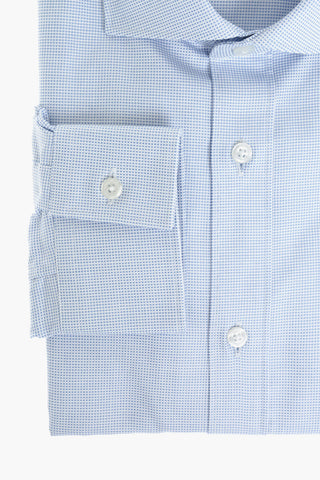 CC COLLECTION Pin Check Cotton SLIM FIT Shirt