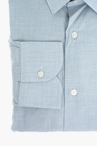 CC COLLECTION Pin Check SARTORIALE Cotton Shirt
