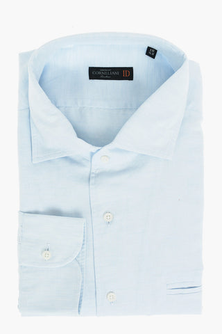 ID Camicia in Misto Lino con Taschino
