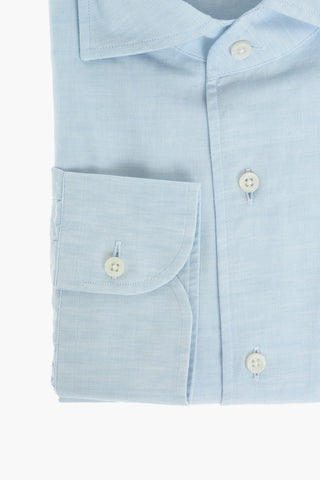 ID Camicia in Misto Lino con Taschino