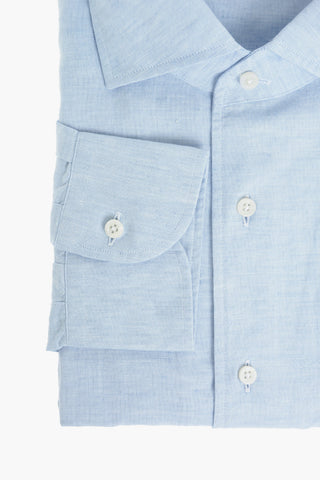 ID Camicia in Misto Lino con Taschino