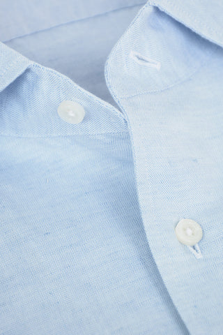 ID Camicia in Misto Lino con Taschino