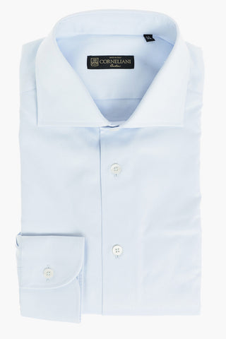 Standard Collar Twill Cotton Shirt