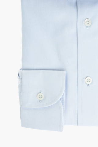 Standard Collar Twill Cotton Shirt