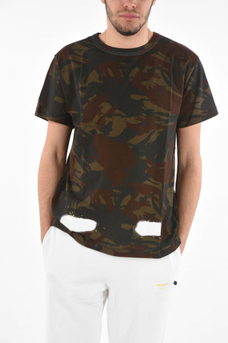 T-shirt M&F CAMOU con Stampa