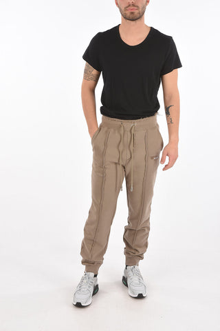 low waist sweat jogger pants