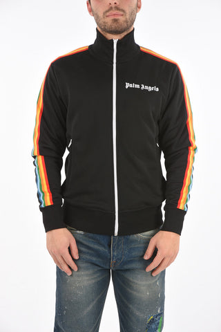 RAINBOW TRACK JKT BLACK MULTICOLOR BLACK MULTICOLOR