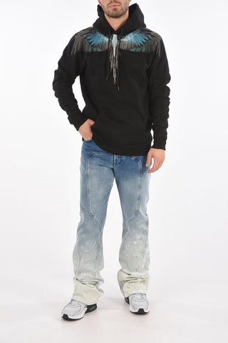 SNAKE HOODIE WHITE LIGHT BLUE WHITE LIGHT BLUE