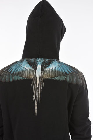SNAKE HOODIE WHITE LIGHT BLUE WHITE LIGHT BLUE