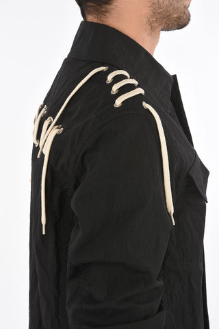 Overshirt LACED with front pockets