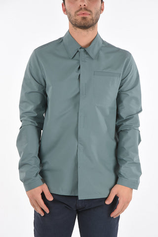 Velcro Fastened Shirt with Breast-pocket