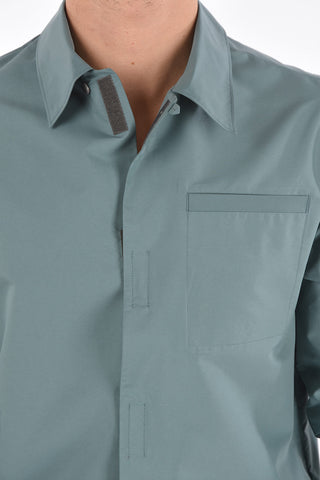Velcro Fastened Shirt with Breast-pocket
