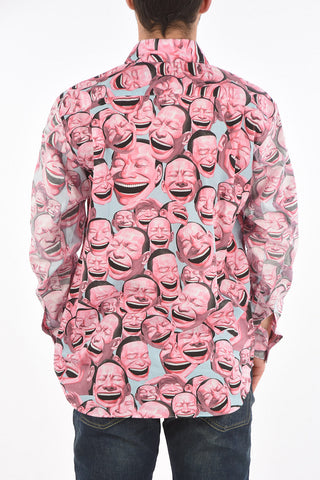 SHIRT cotton YUE MINJUN shirt with breast pocket