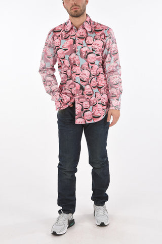 SHIRT cotton YUE MINJUN shirt with breast pocket