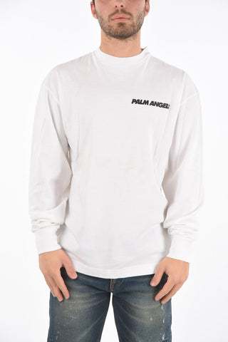SKULL ON FIRE  TEE LS WHITE MULTICOLOR WHITE MULTICOLOR
