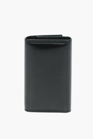 Leather Key Case with Logo
