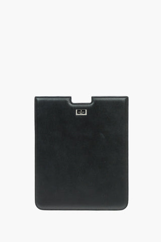 Leather Tablet Holder with Logo