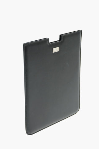 Leather Tablet Holder with Logo