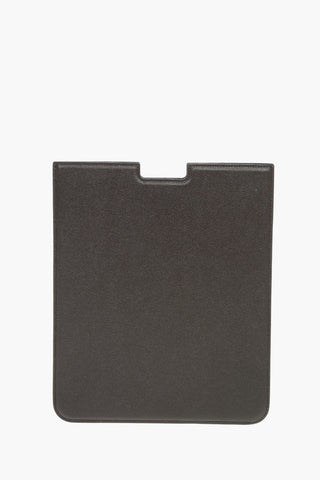 Leather Tablet Holder with Logo