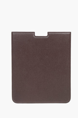 Leather Tablet Holder with Logo
