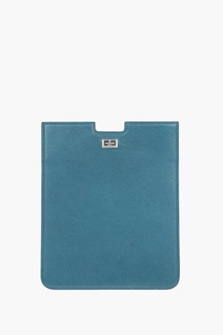 Leather Tablet Holder with Logo