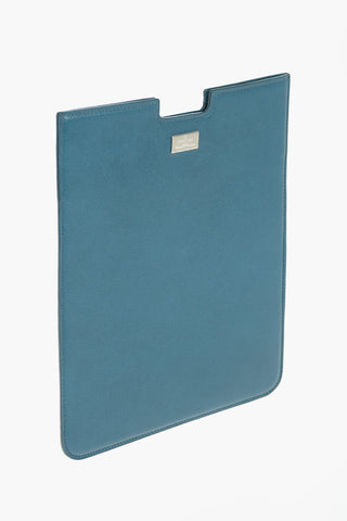 Leather Tablet Holder with Logo
