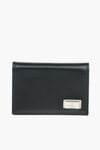 Leather Card Holder with Logo