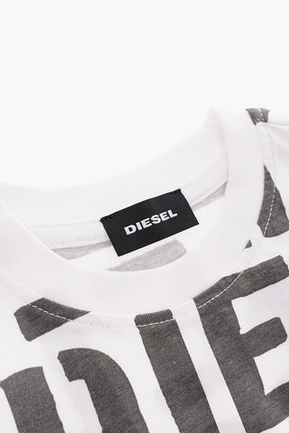 all over logo printed TERNY 10 OS crew-neck t-shirt
