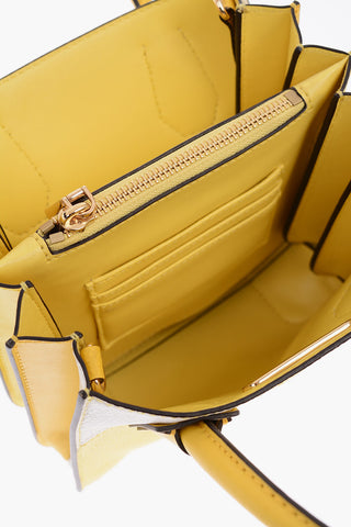 Double Handle Leather Bag MERCER with Removable Shoulder Strap
